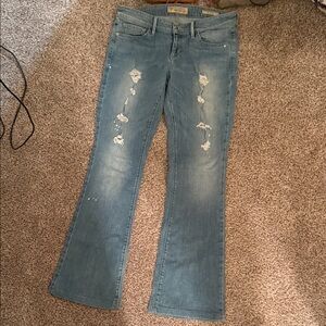 Guess Blue Distressed Women Jeans